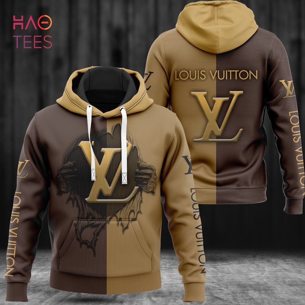 NEW Louis Vuitton Luxury 3D Brand Hoodie Pants Limited Edition Luxury Store