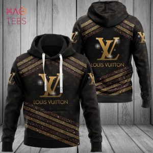 [Available] Louis Vuitton Black Brand Hoodie Pants Limited Edition