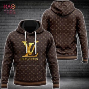 [Available] Louis Vuitton Brown Luxury Brand Hoodie Pants Limited Edition