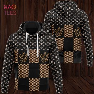 [Available] Louis Vuitton Luxury Brand Hoodie And Pants All Over Printed