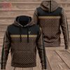 [TRENDING] Louis Vuitton Black Brown Luxury Brand Hoodie Pants Limited Edition