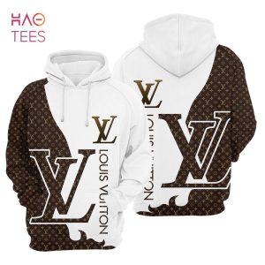 [TRENDING] Louis Vuitton Brown White Luxury Brand Hoodie Pants Limited Edition