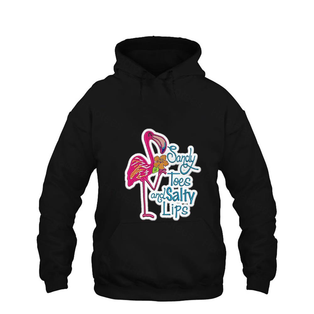 BEST Flamingo Sandy Toes and Salty Lips sticker Shirt BEST Flamingo Sandy Toes and Salty Lips sticker Shirt
