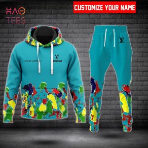 HOT Louis Vuitton Customize Name Luxury Brand Hoodie Pants Limited Edition