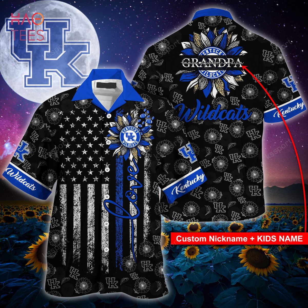 [Available] Kentucky Wildcats  Hawaiian Shirt