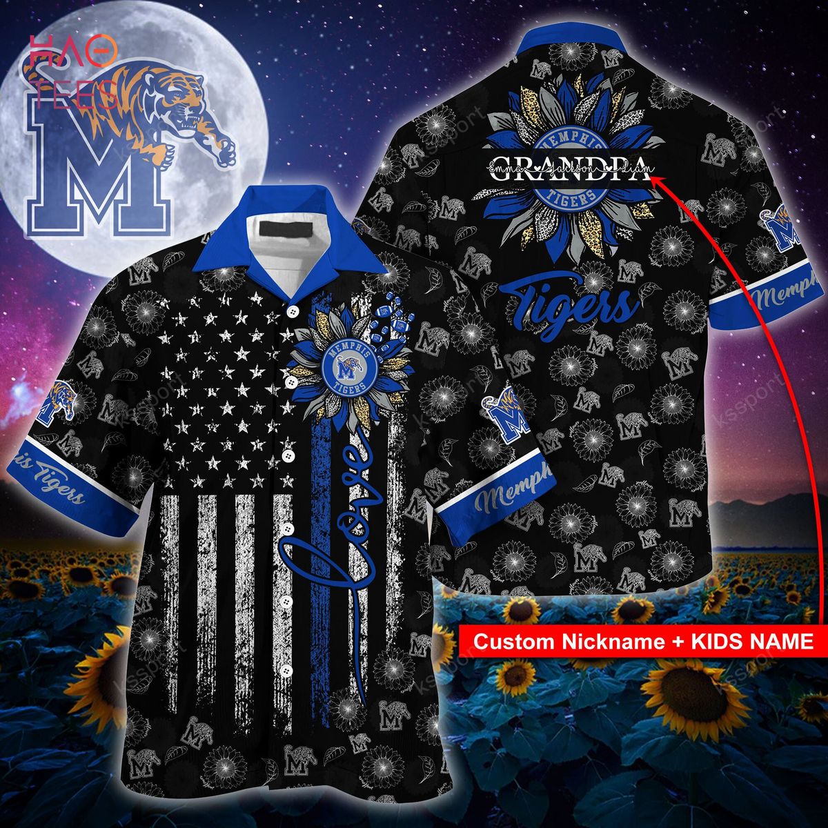 [Available] Memphis Tigers Hawaiian Shirt Limited Edition