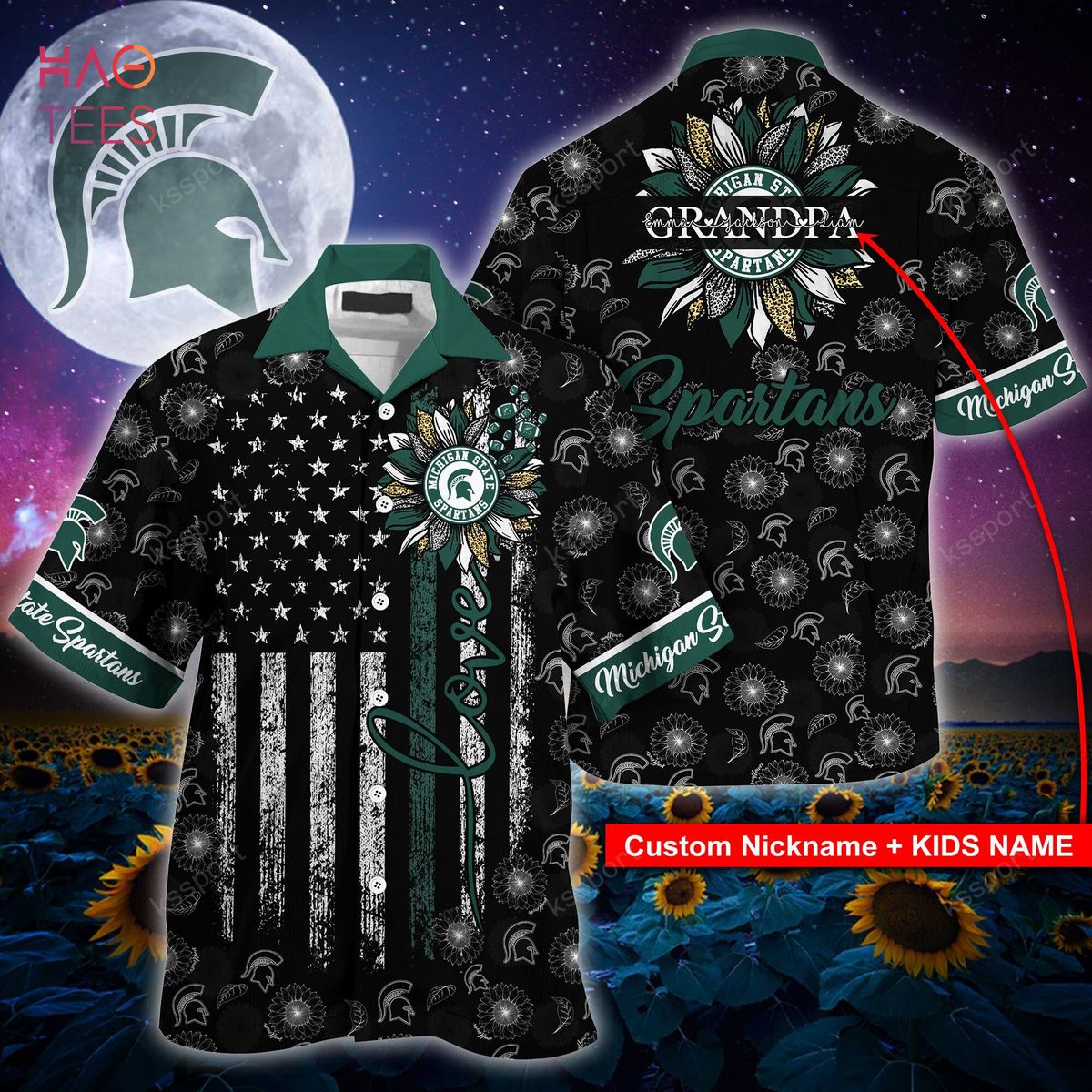 [Available] Michigan State Spartans Hawaiian Shirt Limited Edition