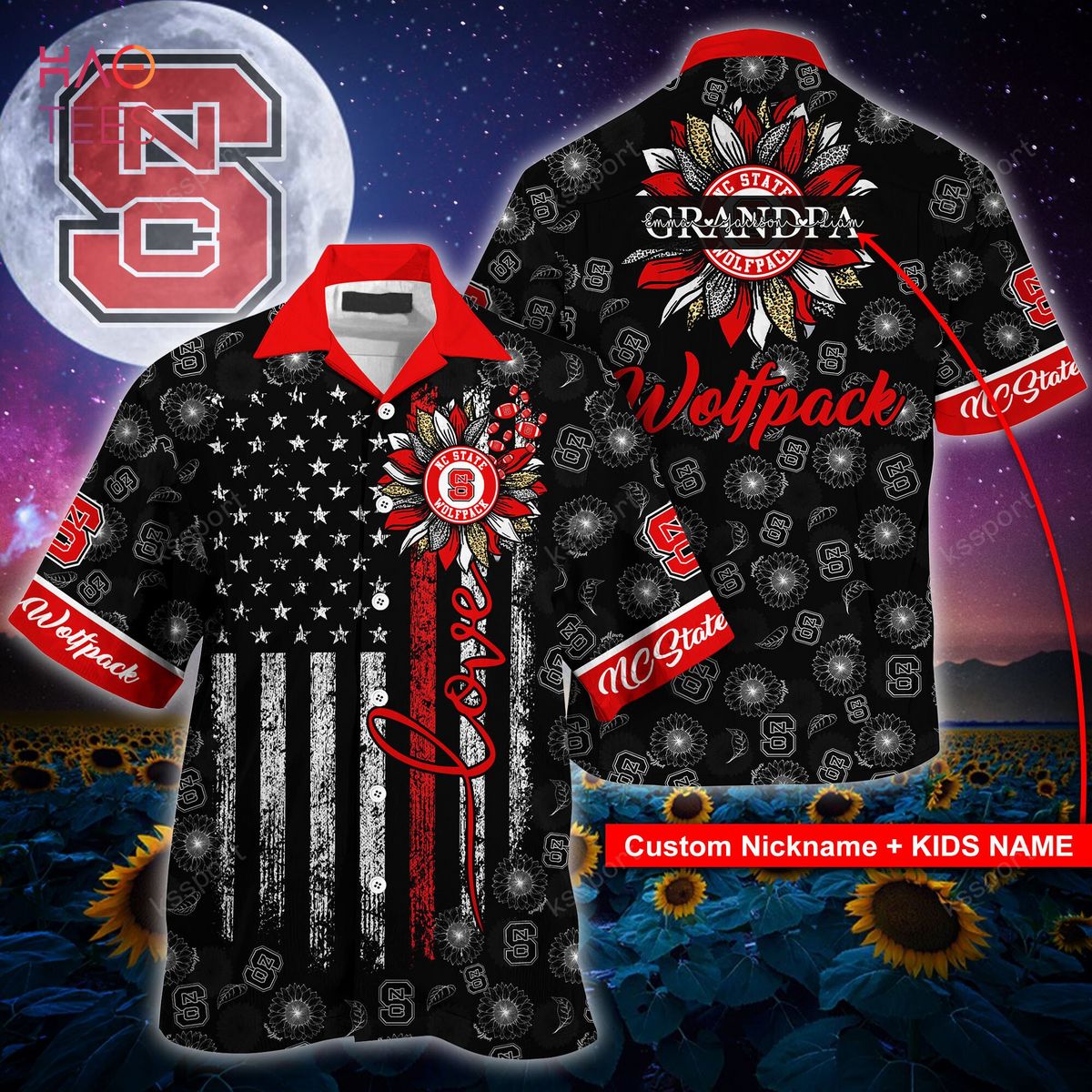[Available] NC State Wolfpack Hawaiian Shirt Limited Edition