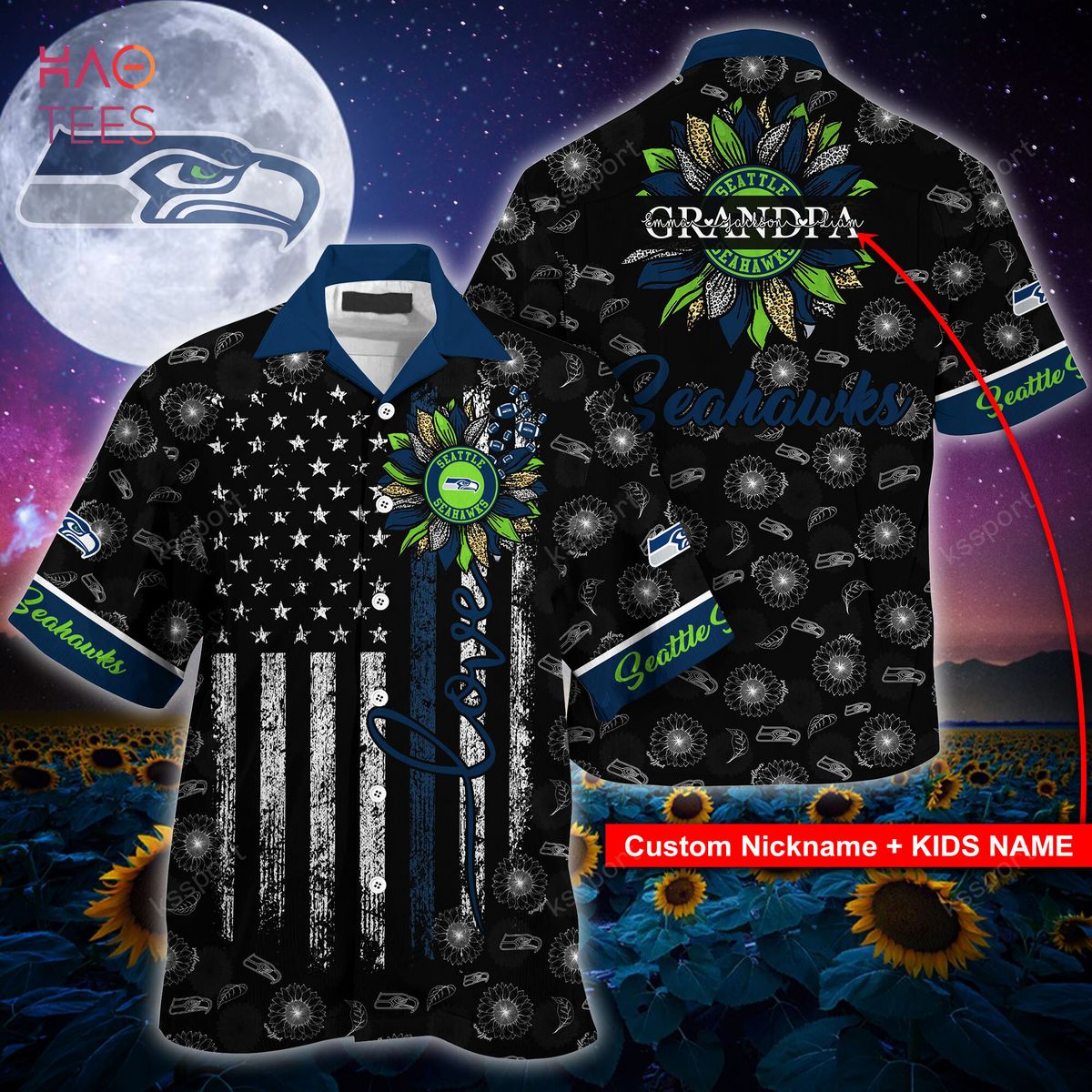 [Available] Seattle Seahawks NFL Hawaiian Shirt