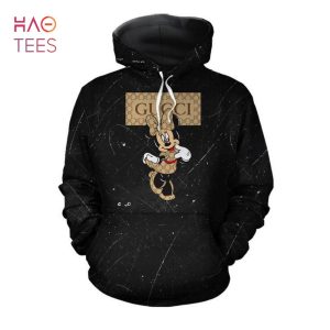 HOT Gucci Black Luxury Brand Hoodie Pants Pod Design