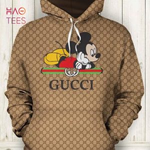 HOT Gucci Mickey Luxury Brand Hoodie Pants Limited Edition