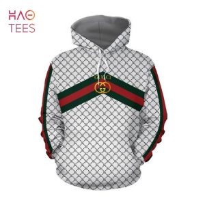 HOT Gucci White Green Red Luxury Brand Hoodie Pants Limited Edition