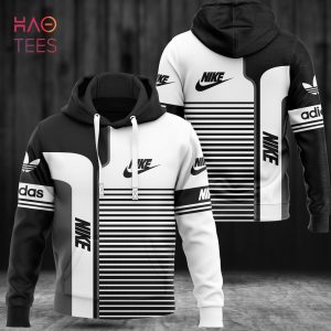 HOT NIKE Black Grey White Luxury Brand Hoodie Pants Limited Edition