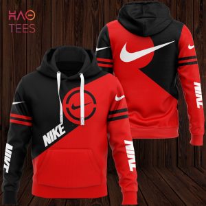 HOT NIKE Black Red Luxury Brand Hoodie Pants Pod Design