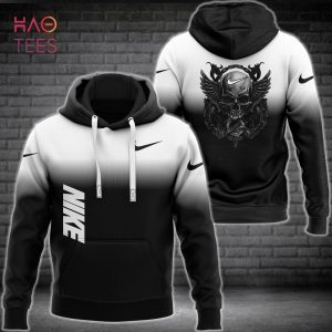 HOT NIKE White Black Luxury Brand Hoodie Pants All Over Printed