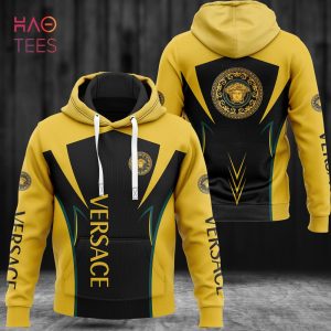 HOT Versace Gold Black Luxury Brand Hoodie And Pants Limited Edition