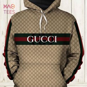NEW Gucci Luxury Brand Hoodie Pants All Over Printed