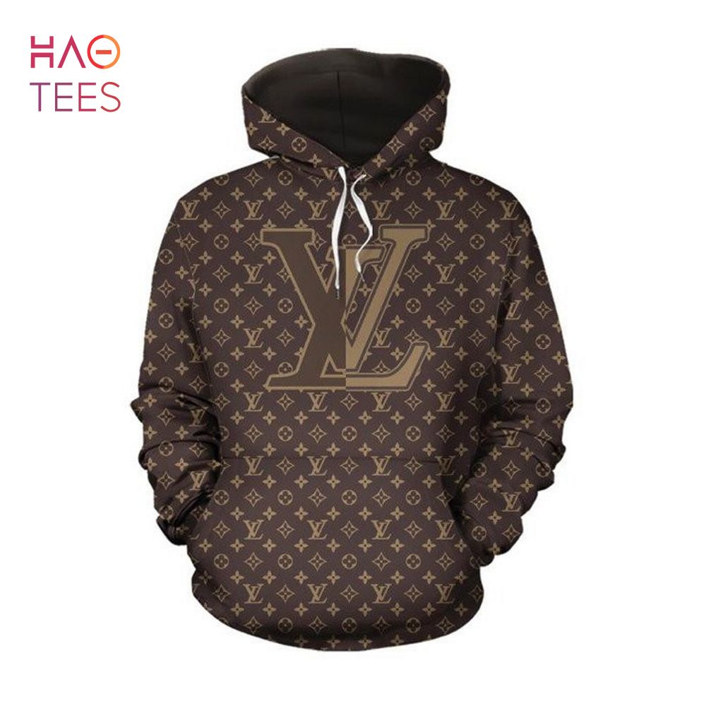 NEW Louis Vuitton Brown Luxury Brand Hoodie Pants Limited Edition Luxury Store