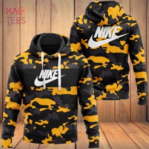 NEW NIKE Black Gold Luxury Brand Hoodie Pants Pod Design