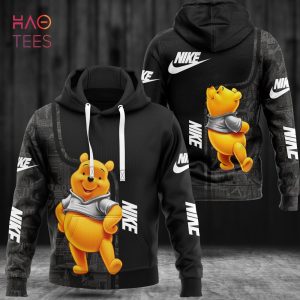 NEW NIKE Black Luxury Brand 3D Hoodie Pants Limited Edition