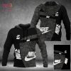 NEW NIKE Black White Gray Luxury Brand Hoodie And Pants Pod Design