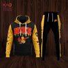 NEW NIKE Customize Name White Red Black Hoodie Pants All Over Printed