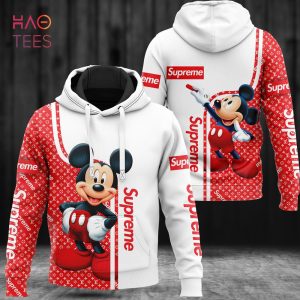 NEW Supreme Mickey Luxury Brand Hoodie Pants Limited Edition