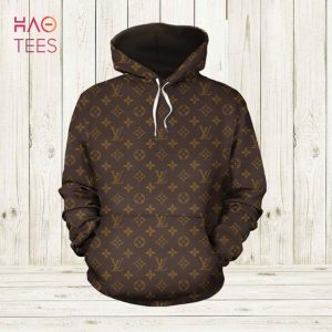 [Available] Louis Vuitton Brown Luxury Brand Hoodie Pants Limited Edition