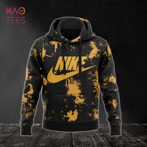 [Available] NIKE Black Gold Luxury Brand Hoodie Pants Limited Edition