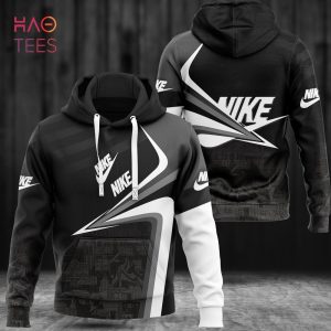 [Available] NIKE Black Grey White Luxury Brand Hoodie And Pants Limited Edition