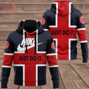 [Available] NIKE Black White Red Luxury Brand Hoodie And Pants Limited Edition