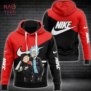 [Available] NIKE Red Black White Luxury Brand 3D Hoodie Pants Limited Edition
