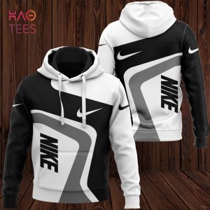 [Available] NIKE White Black Grey Luxury Brand Hoodie Pants Limited Edition