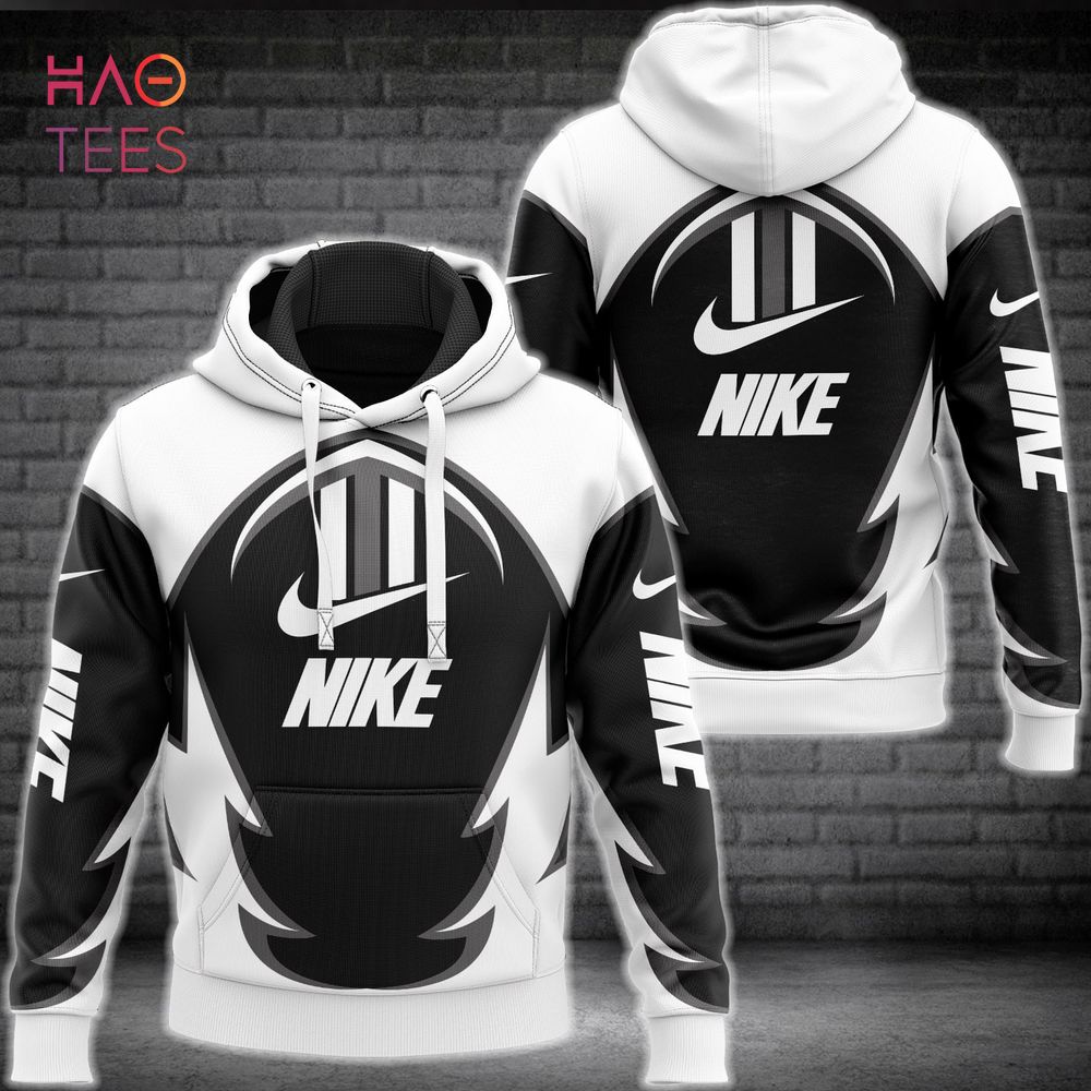 [Available] NIKE White Black Grey Luxury Brand Hoodie Pants Pod Design Luxury Store