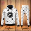 [Available] NIKE White Black Luxury Brand Hoodie Pants Pod Design