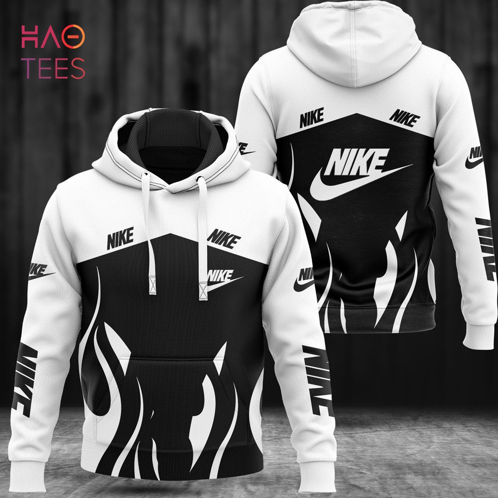 [Available] NIKE White Black Luxury Brand Hoodie Pants Pod Design Luxury Store