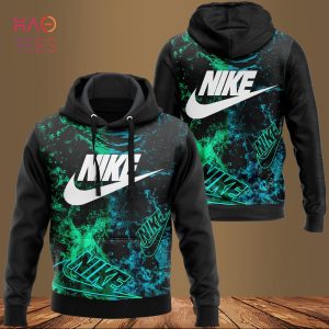 [BEST] NIKE Black Blue Green Luxury Brand Hoodie Pants Limited Edition