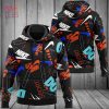 [BEST] NIKE Black White Blue Hoodie Pants Limited Edition