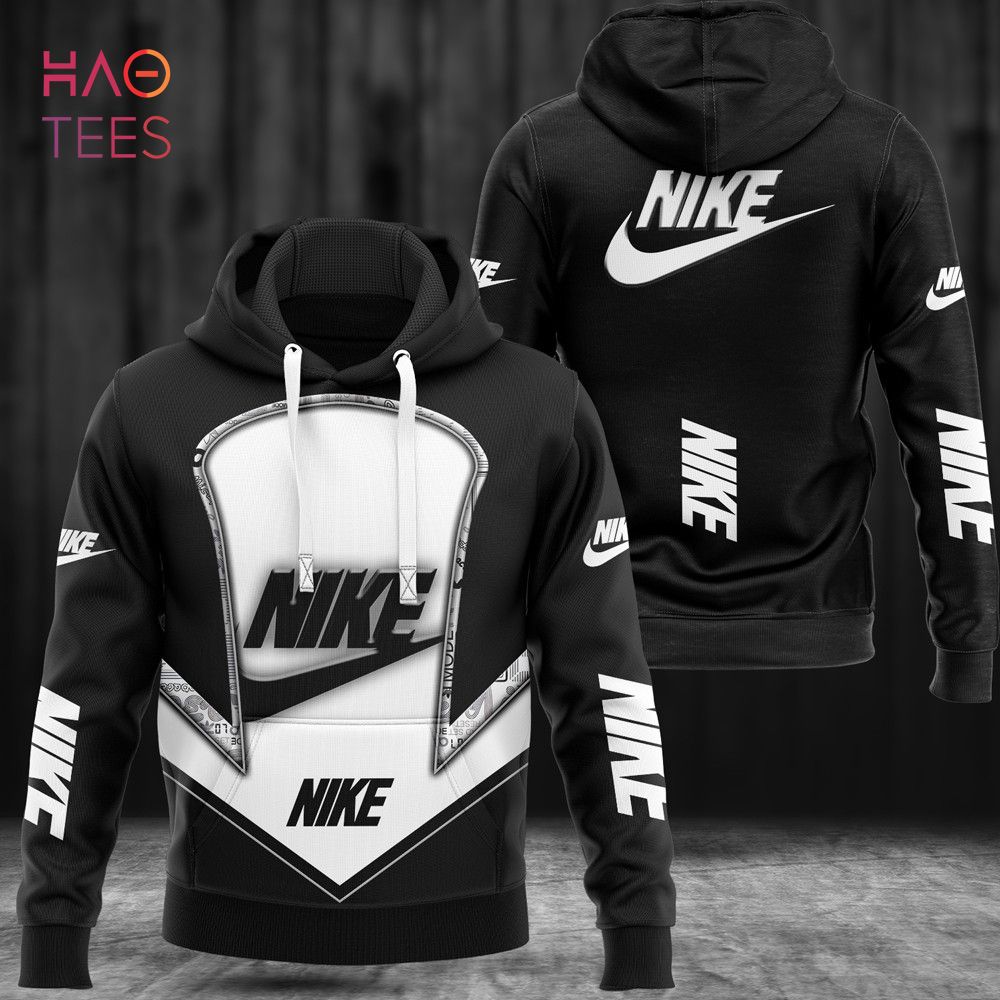 [BEST] NIKE Black White Hoodie Pants Pod Design Luxury Store