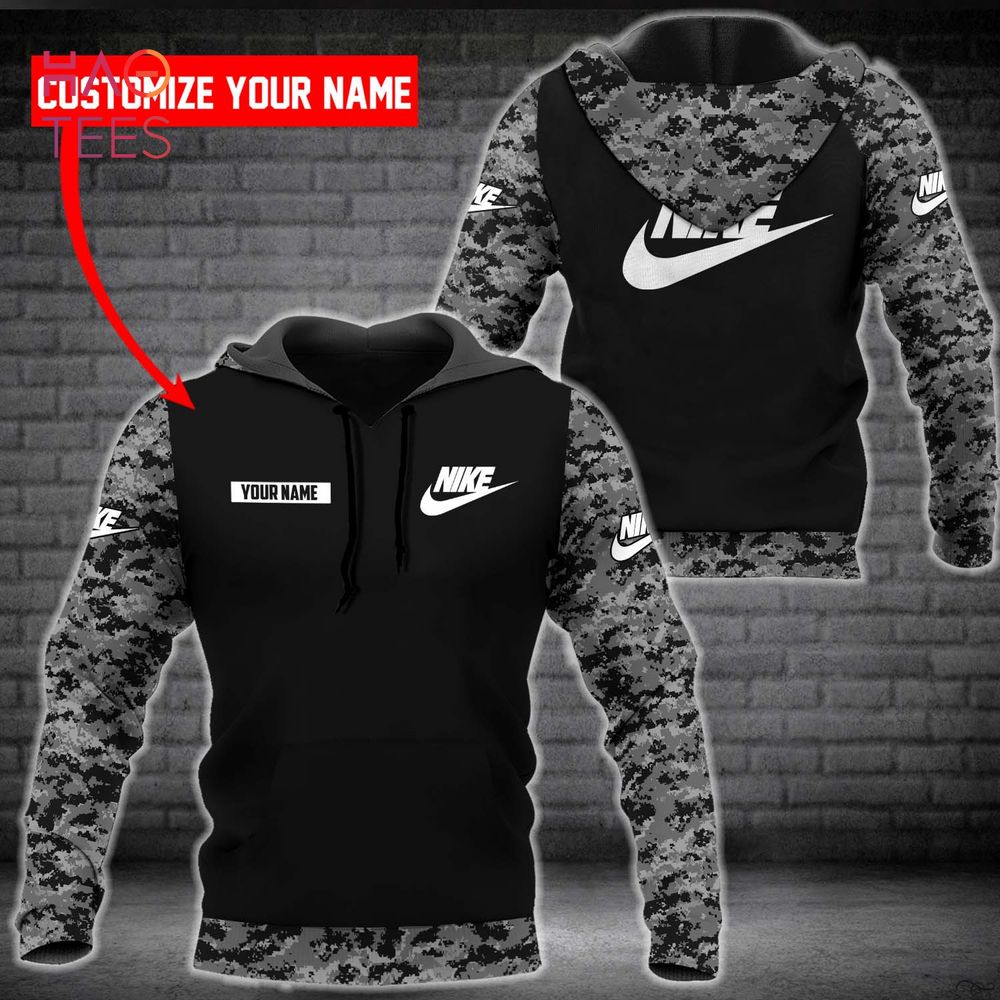 [BEST] NIKE Customize Name Hoodie Pants All Over Printed Luxury Store