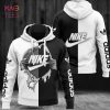 [BEST] NIKE White Black Grey Hoodie Pants Pod Design