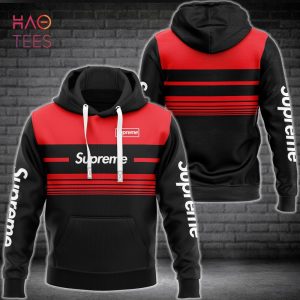 [BEST] Supreme Red Black Luxury Brand Hoodie Pants All Over Printed