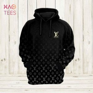 [TRENDING] Louis Vuitton Black Luxury Brand Hoodie Pants Limited Edition