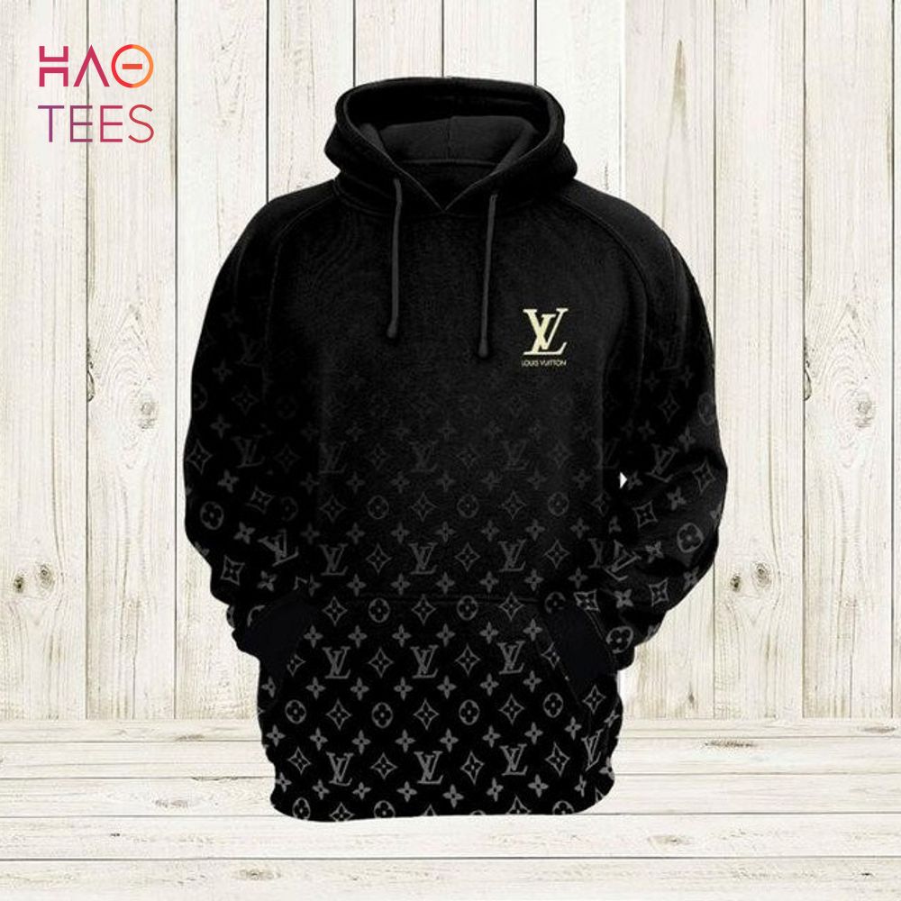 TRENDING] Louis Vuitton Black White Luxury Brand Hoodie Pants Limited  Edition