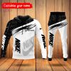 [TRENDING] NIKE Black Grey White Hoodie Pants Pod Design