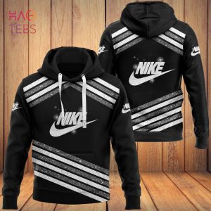 [TRENDING] NIKE Black Luxury Brand Hoodie And Pants Pod Design