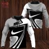[TRENDING] NIKE Grey Black White Hoodie Pants Pod Design