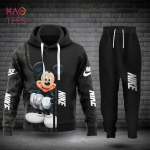 [TRENDING] NIKE Mickey Black Luxury Brand Hoodie Pants Limited Edition