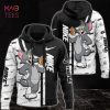 [TRENDING] NIKE White Black Hoodie And Pants All VOer Printed