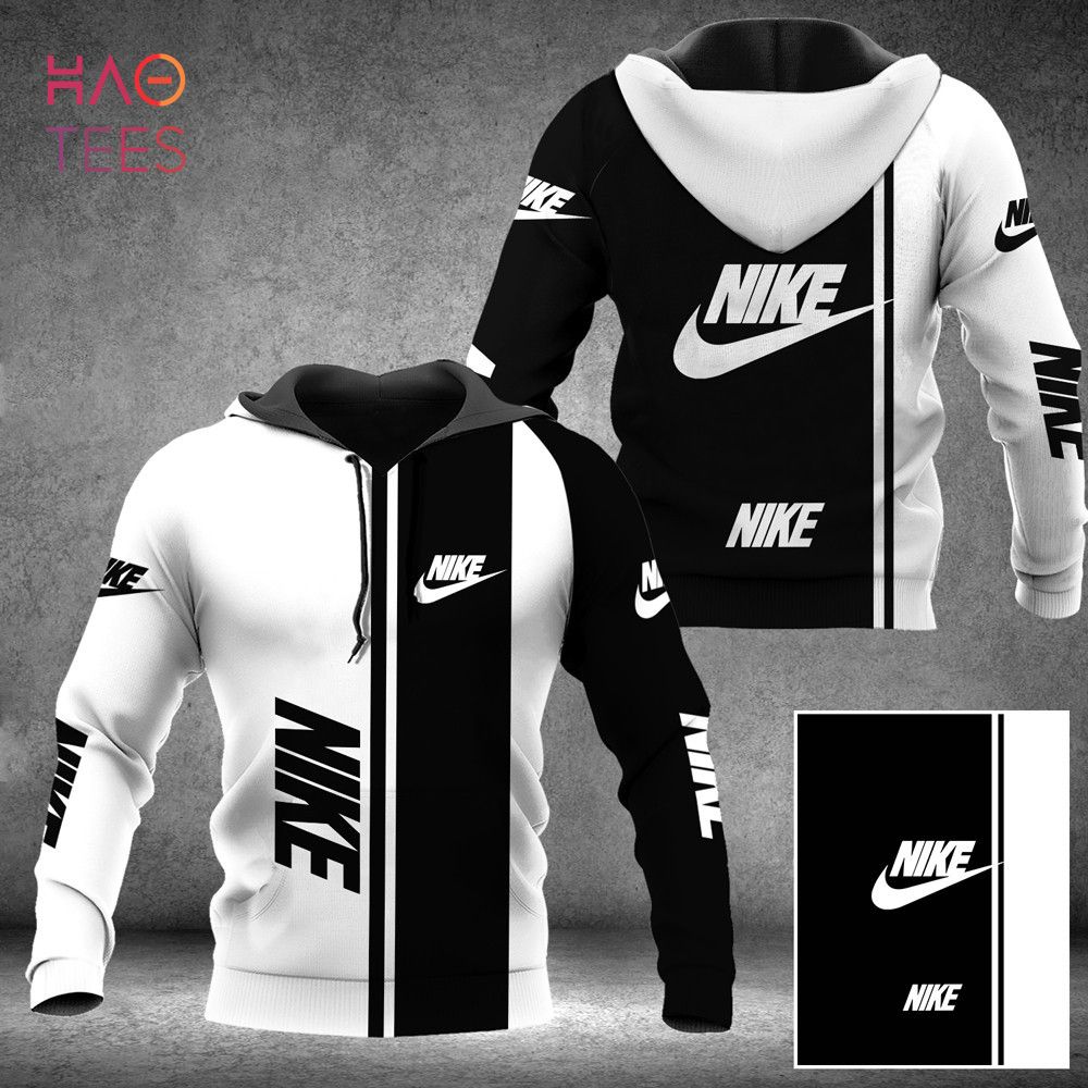 [TRENDING] NIKE White Grey Luxury Brand Hoodie Pants Pod Design Luxury Store